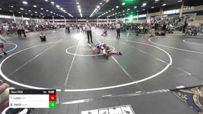 83 lbs Consi Of 8 #1 - Teagan Luna, Mat Sense vs Brahnan Heidt, Unattached