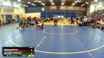 120 lbs Cons. Round 2 - Mason Boni, Cowboy Wrestling Club vs Matthew Pishotta, West Port