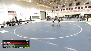 138 lbs Semis & 1st Wrestleback (8 Team) - Lily Hunt, Liberty, AZ vs Kalia Williams, Pioria Richwoods, IL