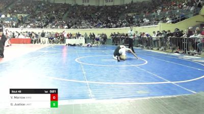 123 lbs Round Of 64 - Tyler Maltos, Plainview Junior High vs Maddox Hill, Edmond Santa Fe