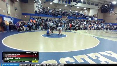 135lbs Cons. Round 8 - Janejira Brown, Chief Sealth (Girls) vs McKenna Unger, McNary