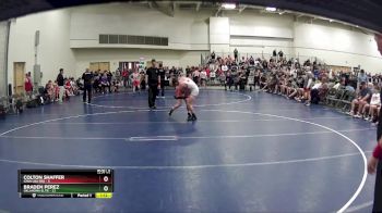 117 lbs Semis & 1st Wrestleback (8 Team) - Braden Perez, Oklahoma Elite vs Colton Shaffer, Iowa USA Red