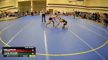 133 lbs Cons. Round 2 - Eric Saddler, Otterbein vs Chase Packard, Siena Heights University