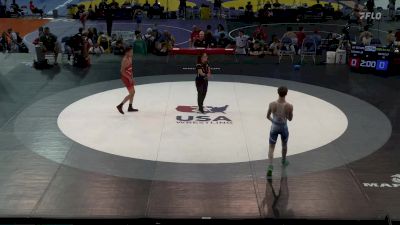 120 lbs Cons 64 #2 - Rene Torres Jr, WA vs Cayden Metcalf, NE