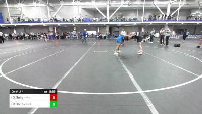 184 lbs Consi Of 4 - Dom Solis, Maryland - UnAttached vs Marcus Petite, Buffalo