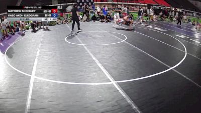 112 lbs Matthew Shockley, Alaska 1 14U Boys vs Kaeo Akoi- Eleogram, Hawaii 14U Boys
