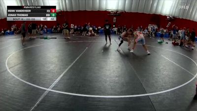 152-153 lbs Round 2 - Renn VanDeveer, Illinois Top Dawgs vs Jonah Thomas, Bemidji