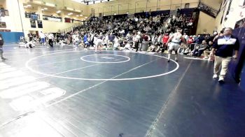 285 lbs Quarterfinal - Mark Feldman, Malvern Prep vs Cristian Alvarez, St. Joseph Regional