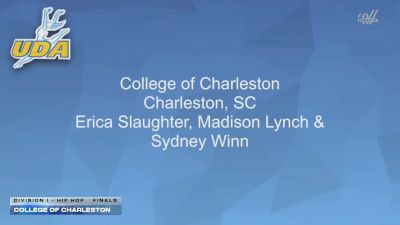 College of Charleston [2026 Division I - Hip Hop Finals] 2026 UCA & UDA College Cheerleading and Dance Team National Championship