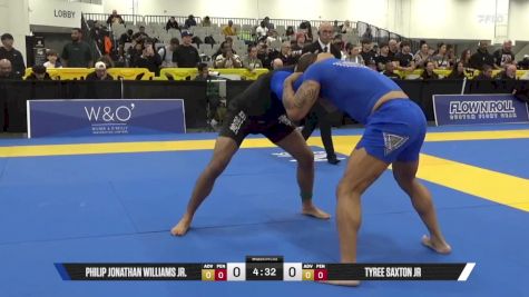 Tyree Saxton Jr vs Philip Jonathan Williams Jr. 2025 World IBJJF Jiu-Jitsu No-Gi Championship