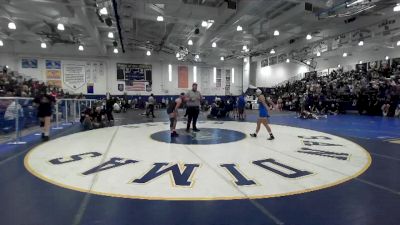 125 lbs Champ. Round 2 - Samara Gaffino-Vayda, Esperanza vs Giuliana Aguilar-Figueroa, Bishop Amat