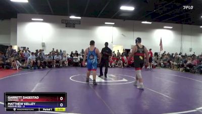 250 lbs Round 1 (8 Team) - Garrett Dagestad, Wisconsin vs Matthew Kelley, Missouri Red