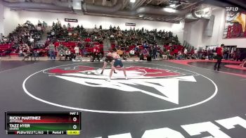 138 lbs Cons. Round 4 - Tazz Hyer, Legend vs Ricky Martinez, Jefferson