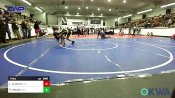 117 lbs Rr Rnd 5 - Zoe Parish, Wagoner Takedown Club vs Charlee Jones, Vinita Kids Wrestling