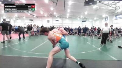 132 lbs Quarterfinal - Aiden Beimel, PA Titan Wrestling Club-HS vs Colton Nixon, Youngstown Elite-HS