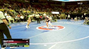 215 Class 2 lbs Cons. Semi - Owen Stockbauer, Mid-Buchanan vs Nolan Napier, Seneca