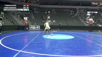 285 lbs 5th Place Match - James Bankston, UNC Pembroke vs Freddie Retter, Kutztown