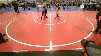 49 lbs Consi Of 8 #1 - Daxsyn Kulak, Vian Wrestling Club vs King Walker, Tulsa Blue T Panthers