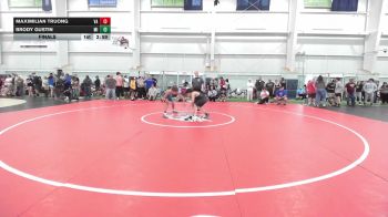 108 lbs Final - Maximilian Truong, VA vs Brody Gustin, MI