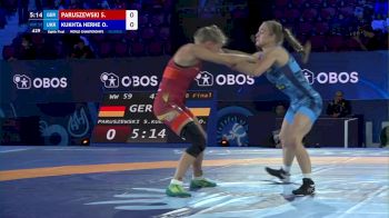 59 kg 1/8 Final - Sandra Paruszewski, Germany vs Oksana Kukhta Herhel, Ukraine