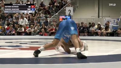 51 (2 of 3) Champ. Round 2 - Hayden Schwab, Immortal Athletics WC vs Samuel Sanchez, Titan Mercury Wrestling Club (TMWC)