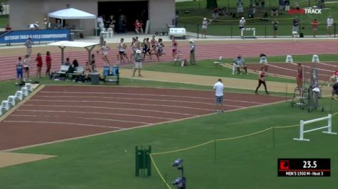 Men's 1500m, Heat 3