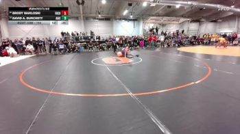 144 lbs Cons. Round 6 - David A. Burchett, Air Academy vs Brody Makloski, Fort Collins