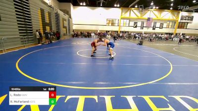 184B lbs Rr Rnd 3 - Luke Rada, Harvard vs Ross McFarland, Hofstra