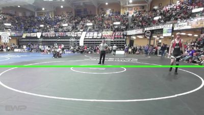 157 lbs Champ. Round 1 - Noah Howard, Fredonia HS vs Travis Johnson, Hoxie HS