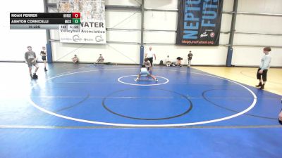 75 lbs Rr Rnd 3 - Noah Ferrer, Iron Horse vs Ashton Cornicelli, Micky's Maniacs White
