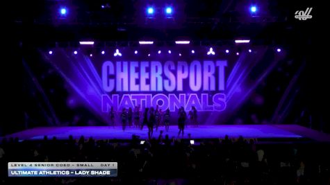 Ultimate Athletics - LADY SHADE [2026 L4 Senior Coed - Small Day 1] 2026 CHEERSPORT National All Star Cheerleading Championship