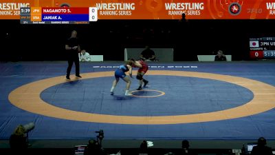 59 kg Gold - Alexis Janiak, USA vs Sena Nagamoto, JPN
