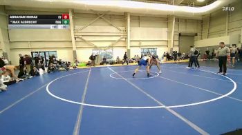 132 lbs Cons. Round 5 - Max Albrecht, Panguitch vs Abraham Meraz, Canyon View