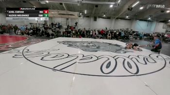 106 lbs Quarterfinal - Axel Cuevas, Prairie View vs Alexis Melendez, Fort Morgan