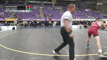 141 lbs Round 4 (6 Team) - Sidney Tildsley, Harvard vs Nick Blackburn, Central Michigan