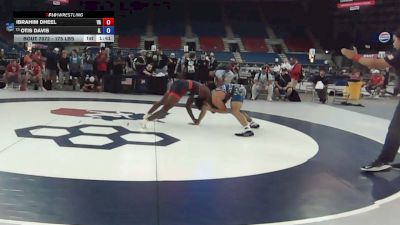 175 lbs Cons. Semis - Ibrahim Dheel, Virginia vs Otis Davis, Illinois