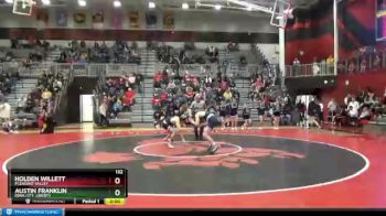 132 lbs Quarterfinal - Austin Franklin, Iowa City, Liberty vs Holden Willett, Pleasant Valley