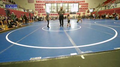 46 lbs Rr Rnd 2 - Jensen Freeman, HURRICANE WRESTLING ACADEMY vs Eli Esparza, Mission Wrestling Club