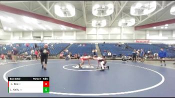 160 lbs Semifinal - Lucas Boe, Lake Highland Prep vs Liam Kelly, Region Wrestling Academy