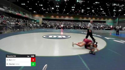 100 lbs Round Of 16 - Ava Bui, Centennial vs Madison Baxter, Marina