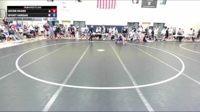 144 lbs Cons. Round 1 - Jacob Haase, IA vs Wyatt Vargas, WI