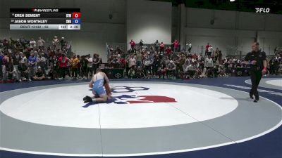 65 lbs Champ. Round 5 - Eren Sement, Steller Trained Wrestling vs Jason Worthley, Sanderson Wrestling Academy