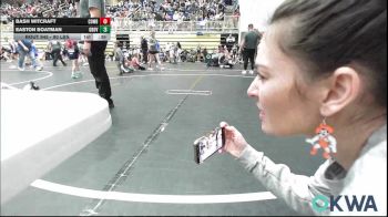 90 lbs Consolation - BASH WITCRAFT, Cowboy Wrestling Club vs Easton Boatman, Grover Rains Wrestling Club