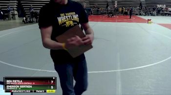 125 lbs Semis (4 Team) - Bryant Peterson, UNC (United North Central) vs Julius Gonzalez, Paynesville