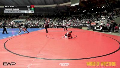 46 lbs Consi Of 8 #1 - Kalel Bonilla, Steel Valley Renegades vs Zane Eichenauer, Cowboy Wrestling Club