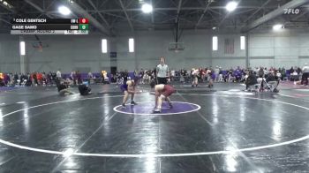 125 lbs Champ. Round 2 - Cole Gentsch, Wisconsin-La Crosse vs Gage Samo, Cornell College