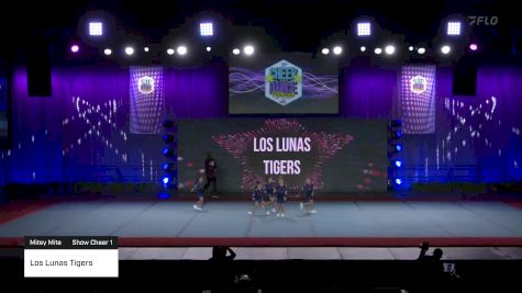 Los Lunas Tigers [2022 Mitey Mite Show Cheer 1] 2022 Pop Warner National Cheer & Dance Championship