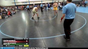 201-206 lbs Round 2 - Colter McFarlin, Lingle-Ft. Laramie/Southeast vs Leon DeLaFuente, Greeley West