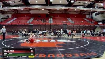 141 lbs Cons. Semi - Ben Lunn, SIUE vs Jacob Brya, Northern Illinois