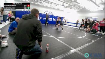 88/95 lbs Rr Rnd 3 - Jayci Thompson, Little Axe Takedown Club vs Jaidyn Wilson, Mustang Bronco Wrestling Club